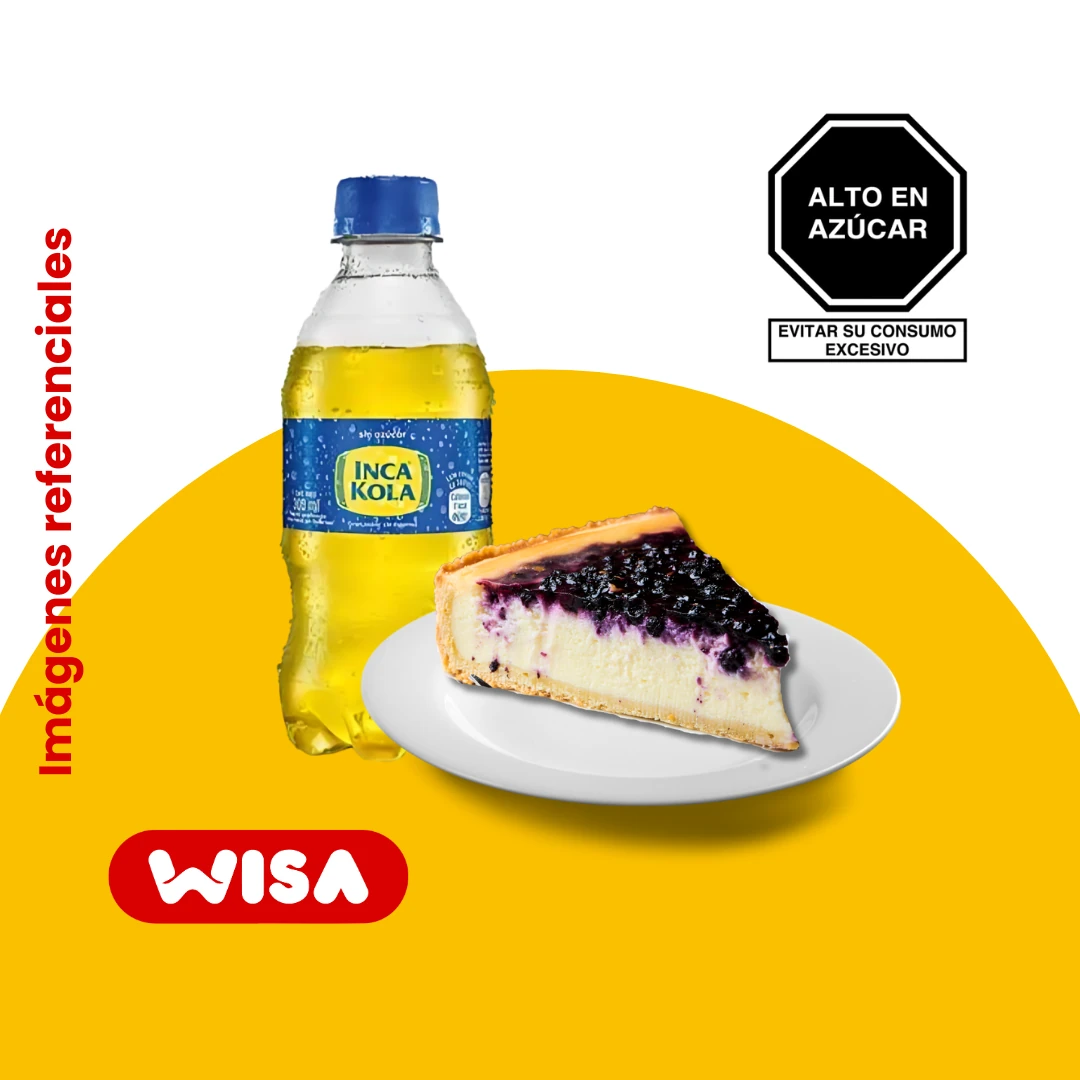 Cheesecake De Sauco + Inca Kola 300 ML