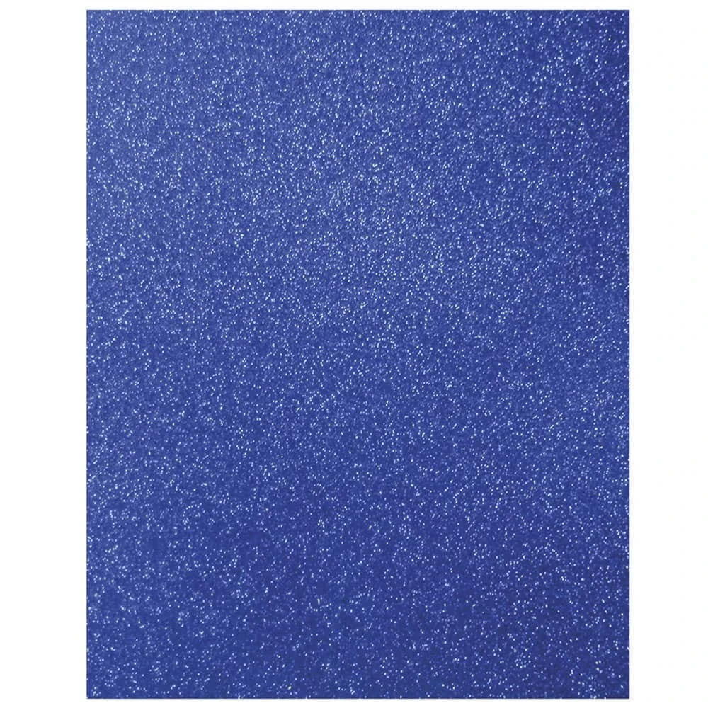 Foamy azul rey tamaño carta diamantado