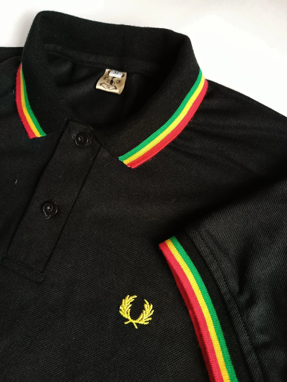 Camisa polo reggae talla M