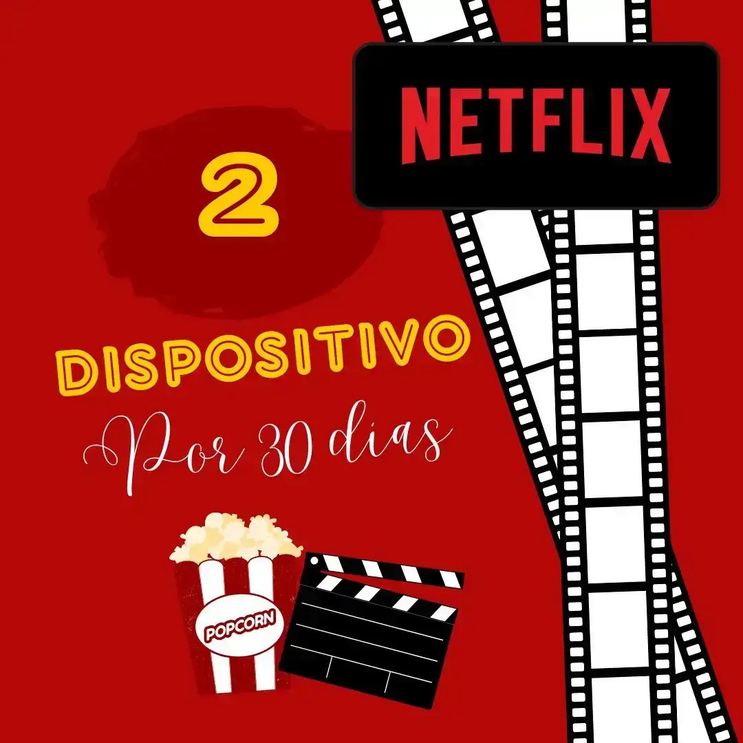 Netflix 2 Dispositivos por 30 días (Smart Tv, Tv Box, Smart Phone, Tablet, PC)
