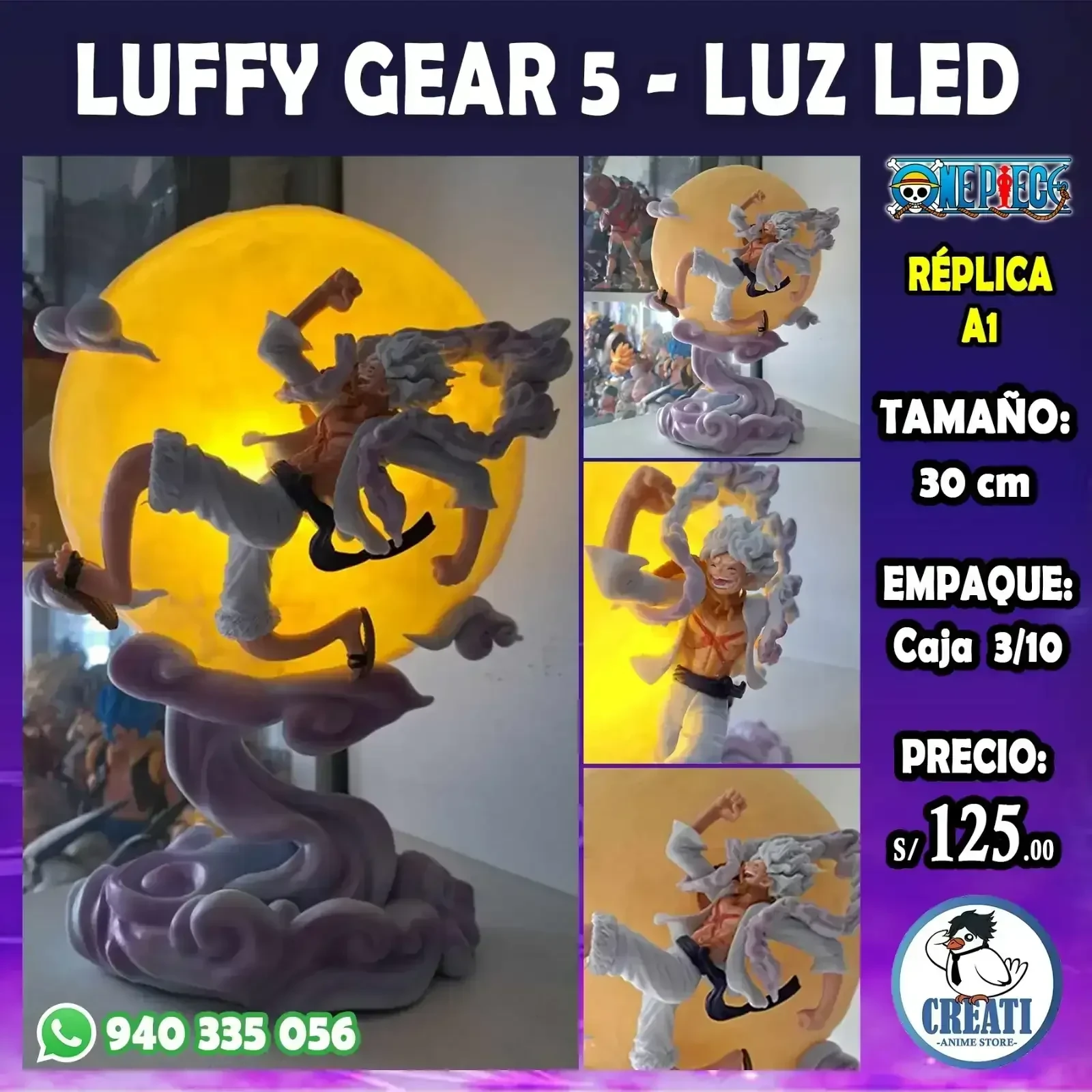 Luffy Gear 5 Led 