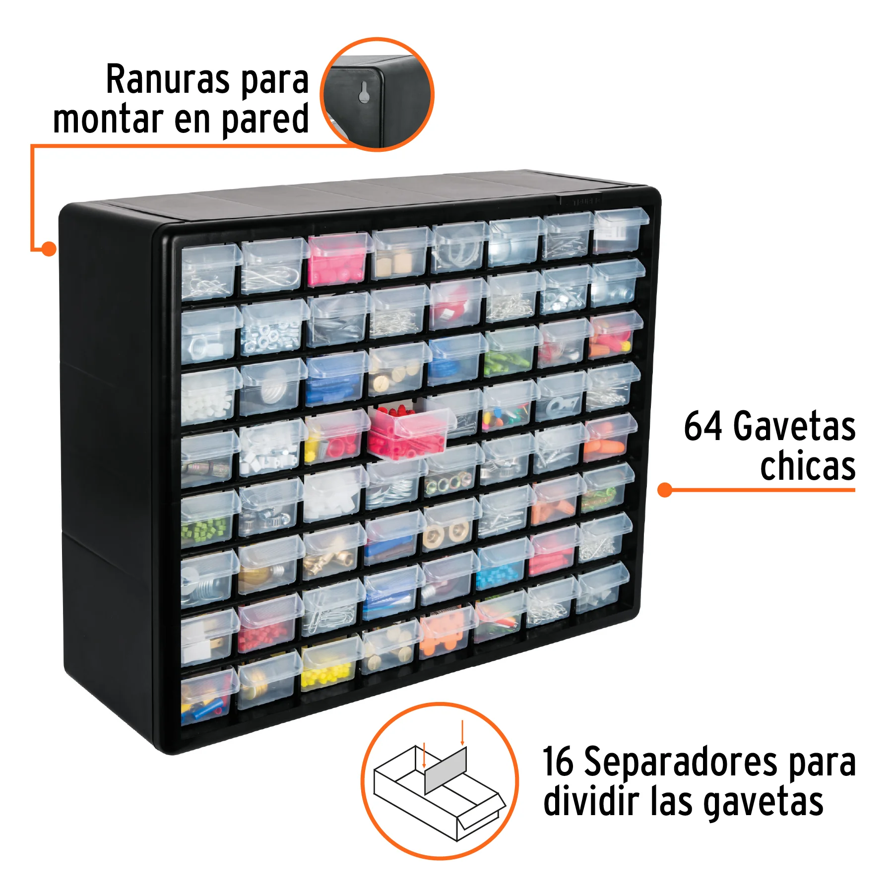 Organizador Herramientas Cajonero  8