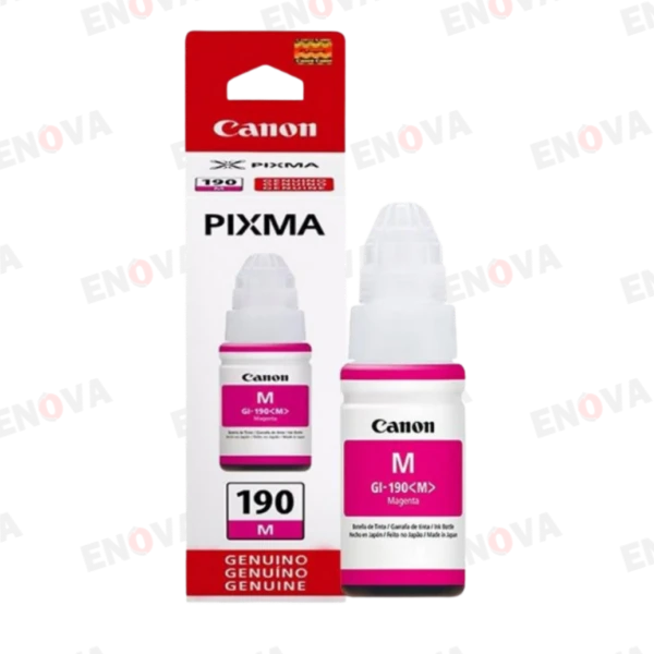 Botella de Tinta Canon GI-190M Magenta