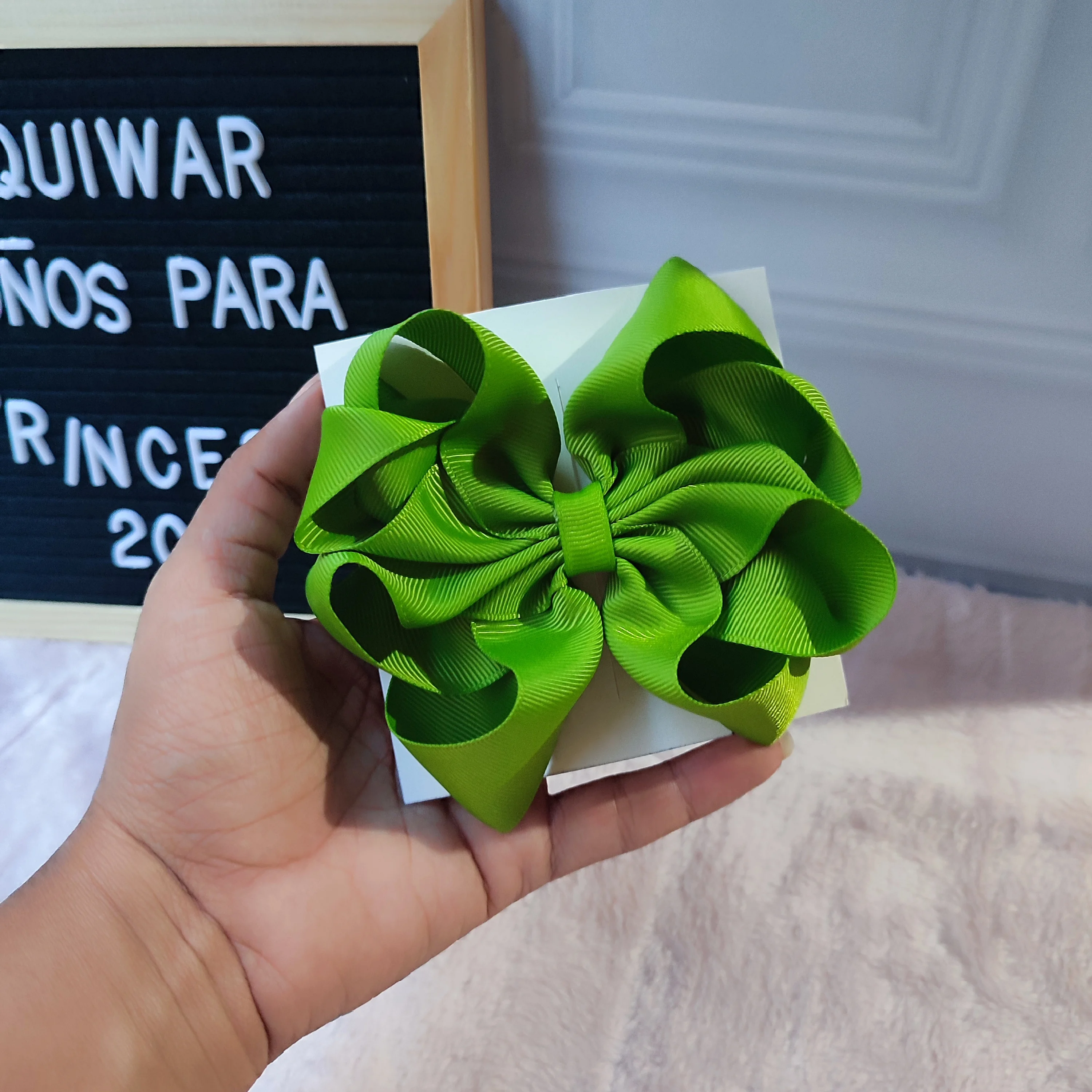 Lazo Brenda Verde Kiwi