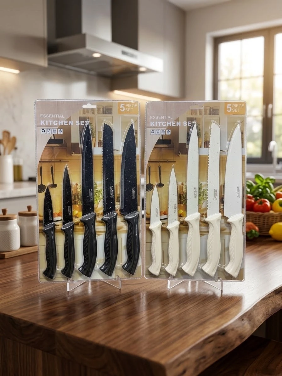SET DE 5 cuchillos premium 