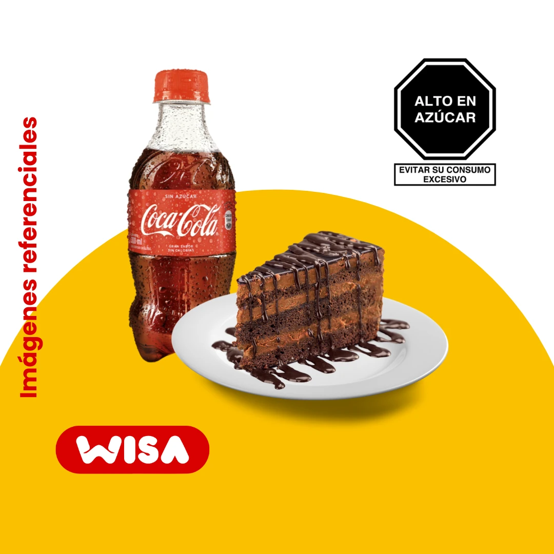 Torta de Chocolate + Coca cola 300 ML