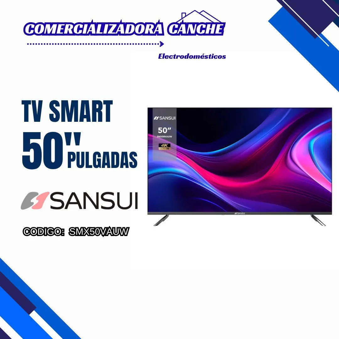 TV SMART 50"PULGADAS SANSUI 