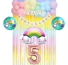 Arcoiris nube combo 