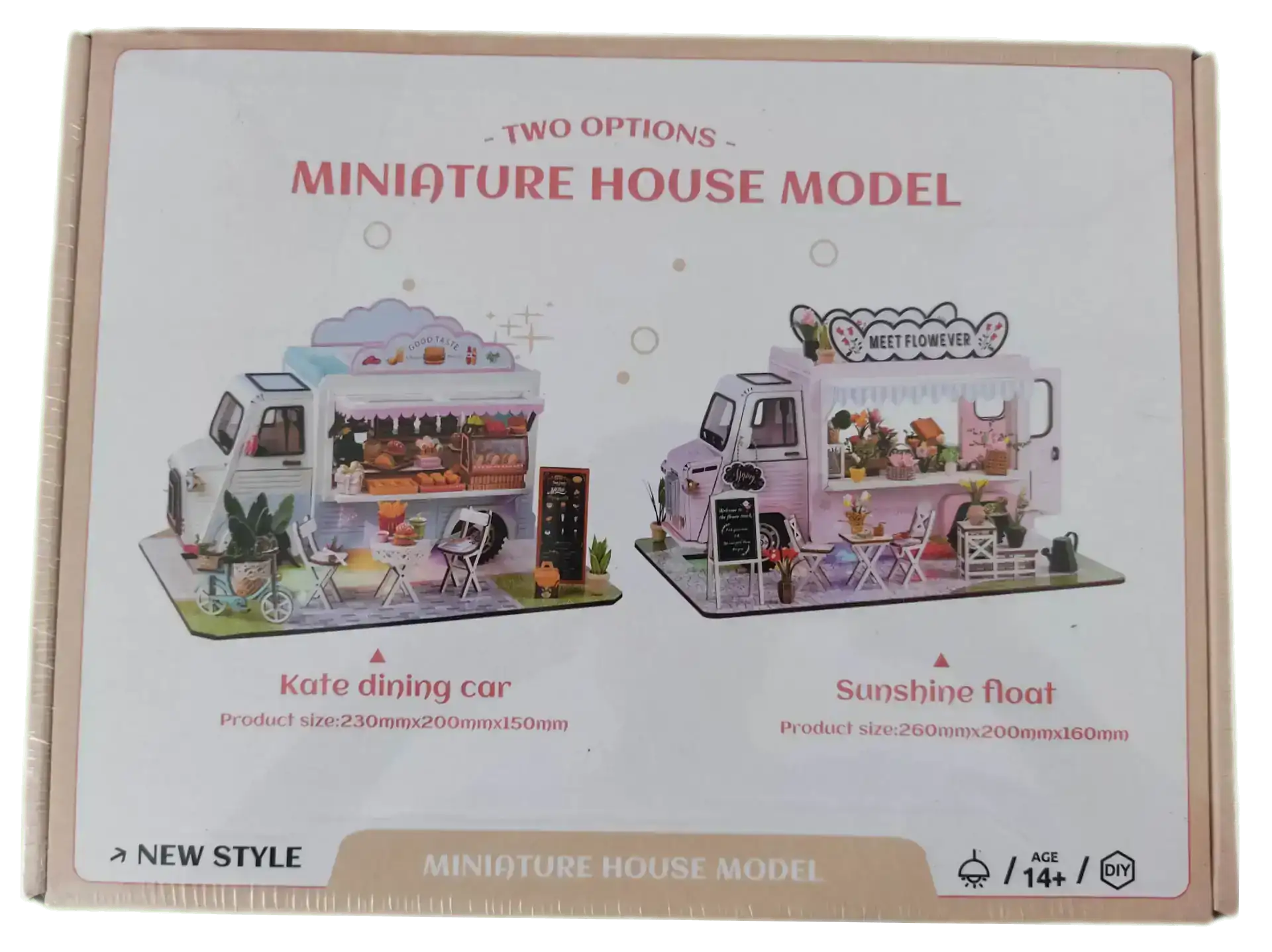 Diorama DIY Puesto de flores