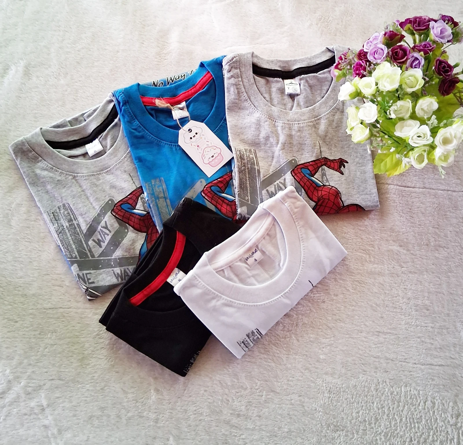 Remera NIÑO Spiderman 2