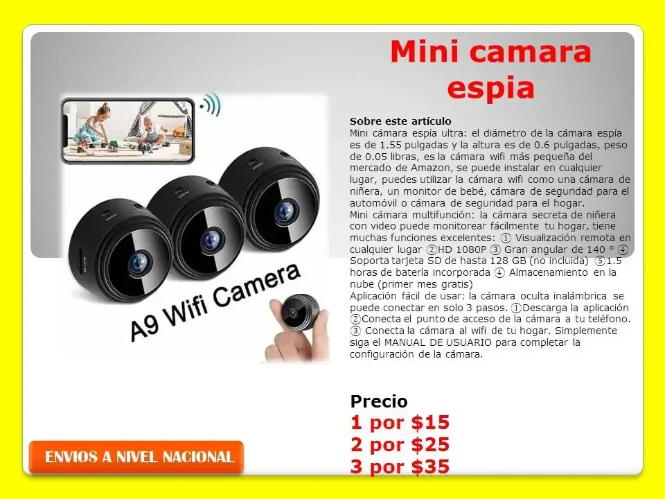 Camara wifi A9