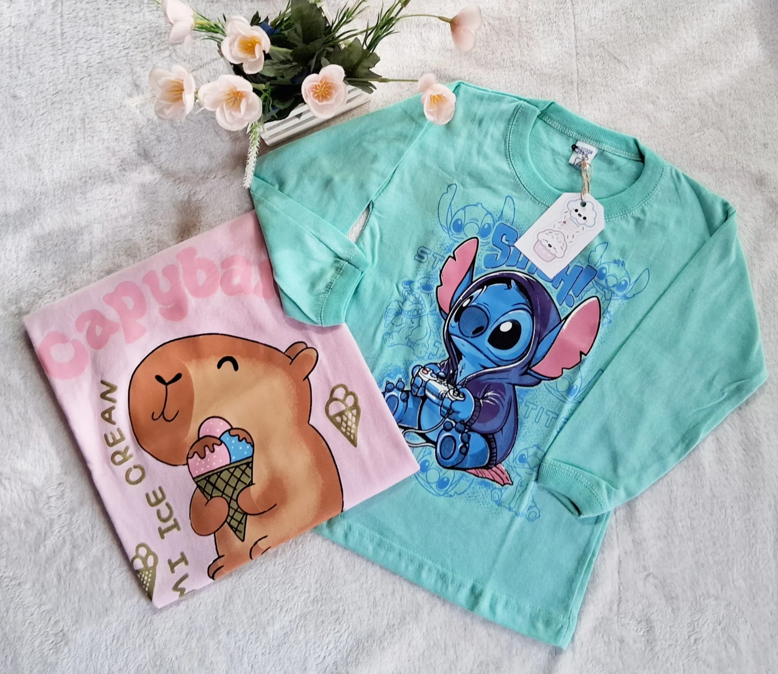 Camiseta Niña Capy/Stich 2