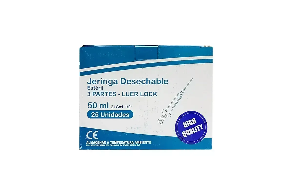JERINGA 50 ML X 25 BEGUT