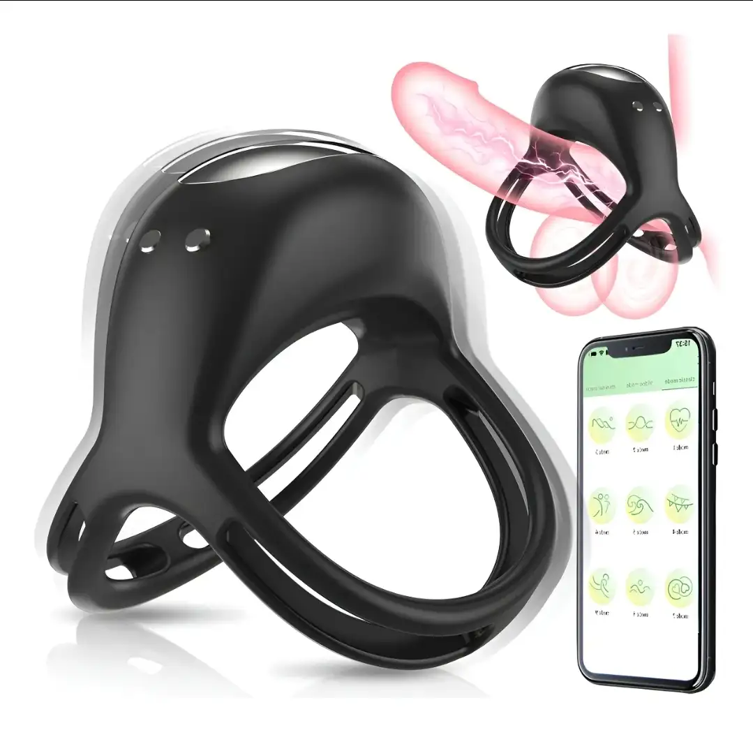 Anillo vibrador por app