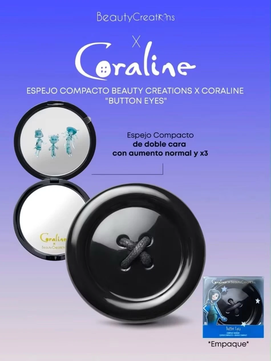 Espejo compacto Coraline xbeauty creations  2
