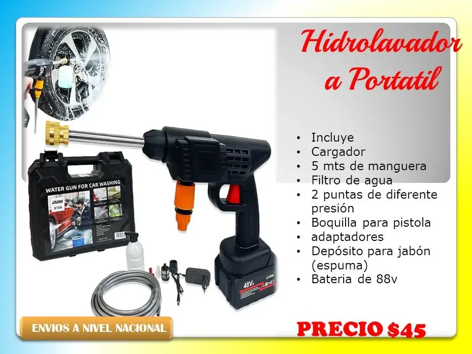 Hidrolavadora para carro 4