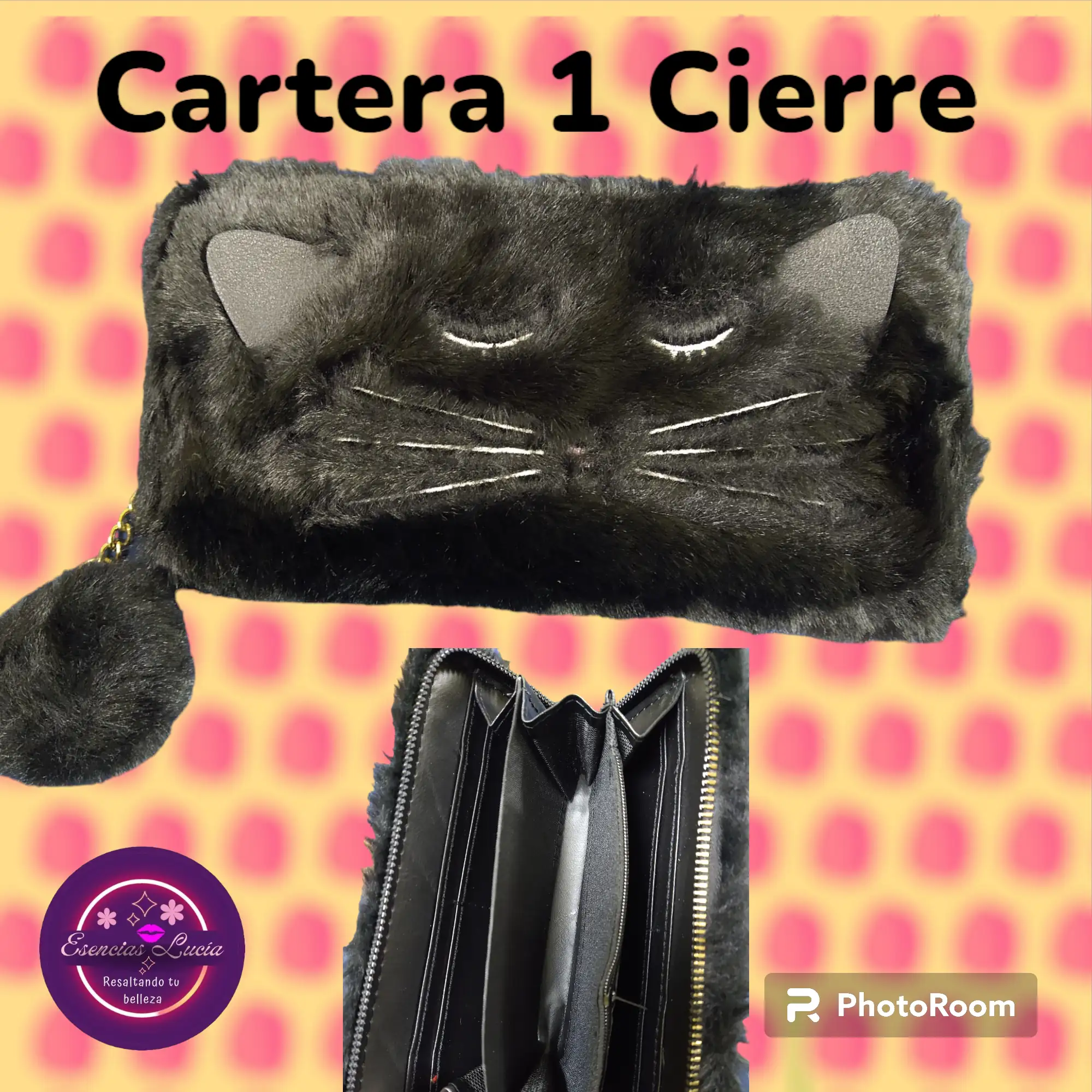 Cartera de Gatito 1 Cierre