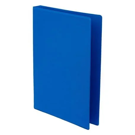 Carpeta doble anillo Azul