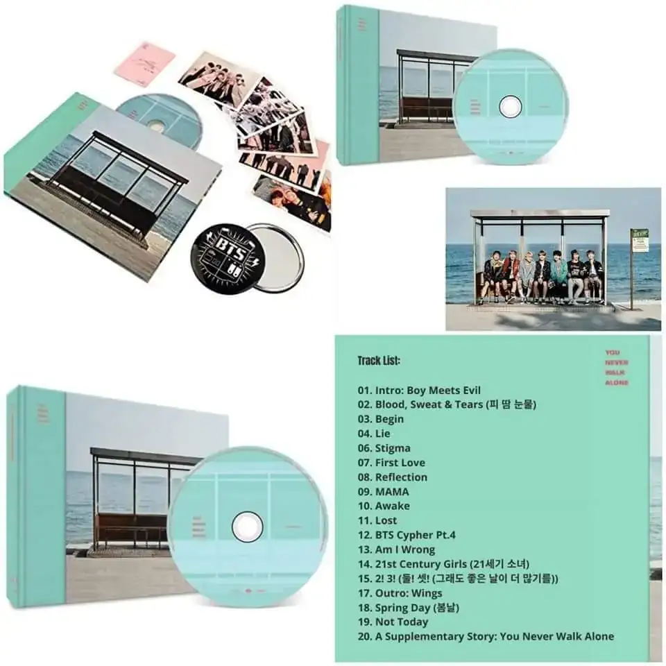 BTS YOU NEVER WALK ALONE VER. LEFT
