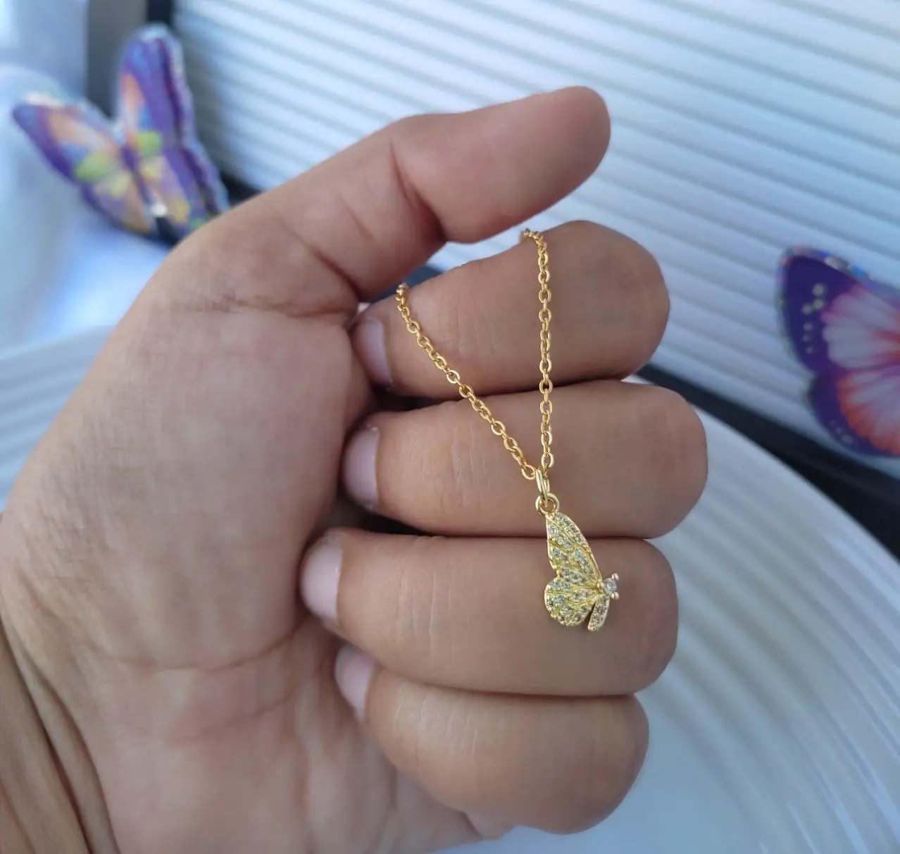 CADENA MARIPOSA SOÑADORA
