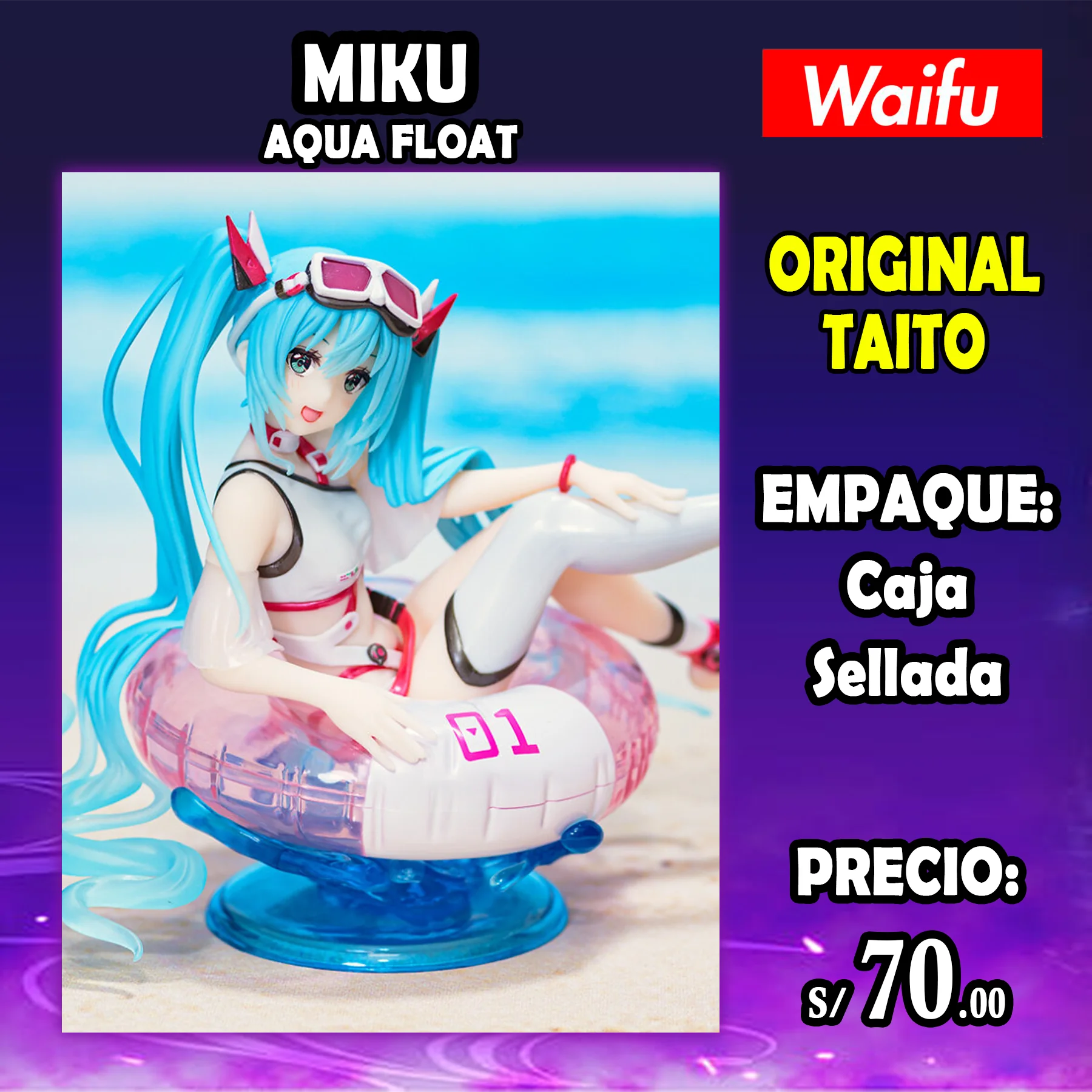 Miku Aqua Float Original