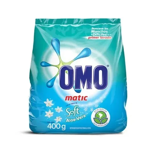 Detergente OMO matic soft aloe vera 400 g