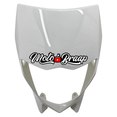 PL XTZ 125 Careta plastica Blanca MTZ