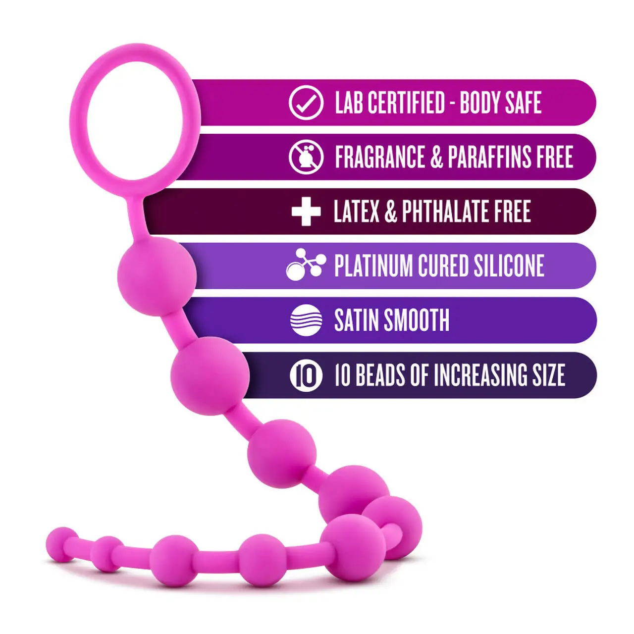 Silicone 10 Beads For Anal Play 3
