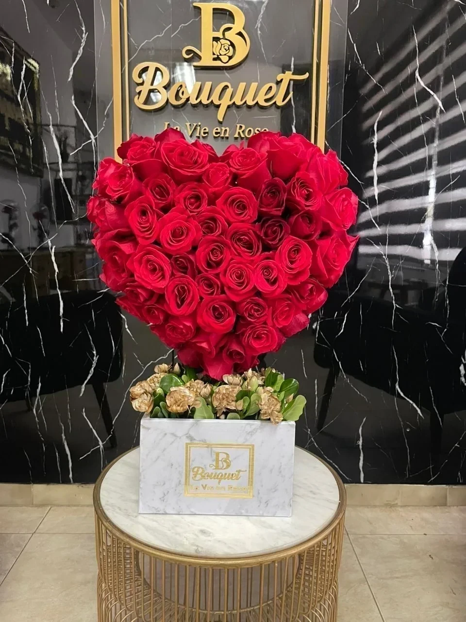 Corazón 3D con base 2