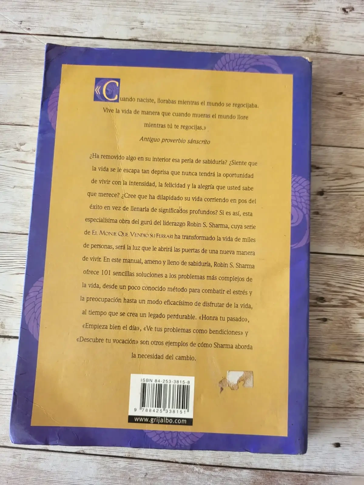 Lecciones sobre la vida del monje que vendió su Ferrari / Robin S. Sharma / Crecimiento Personal /Autoconocimiento 2