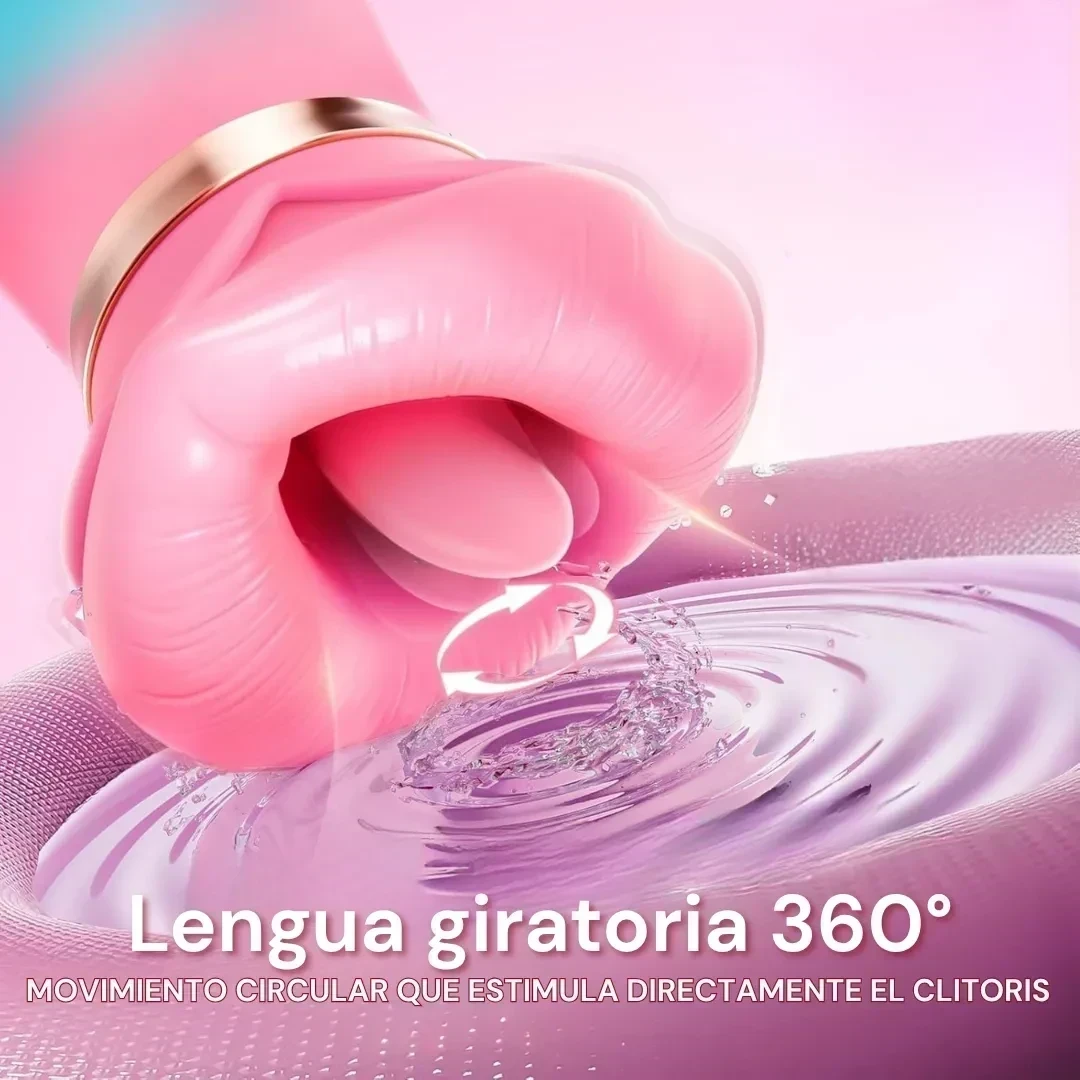 Succionador Clitoris Vibrador 3en1 Sensación Real Carga Usb 6