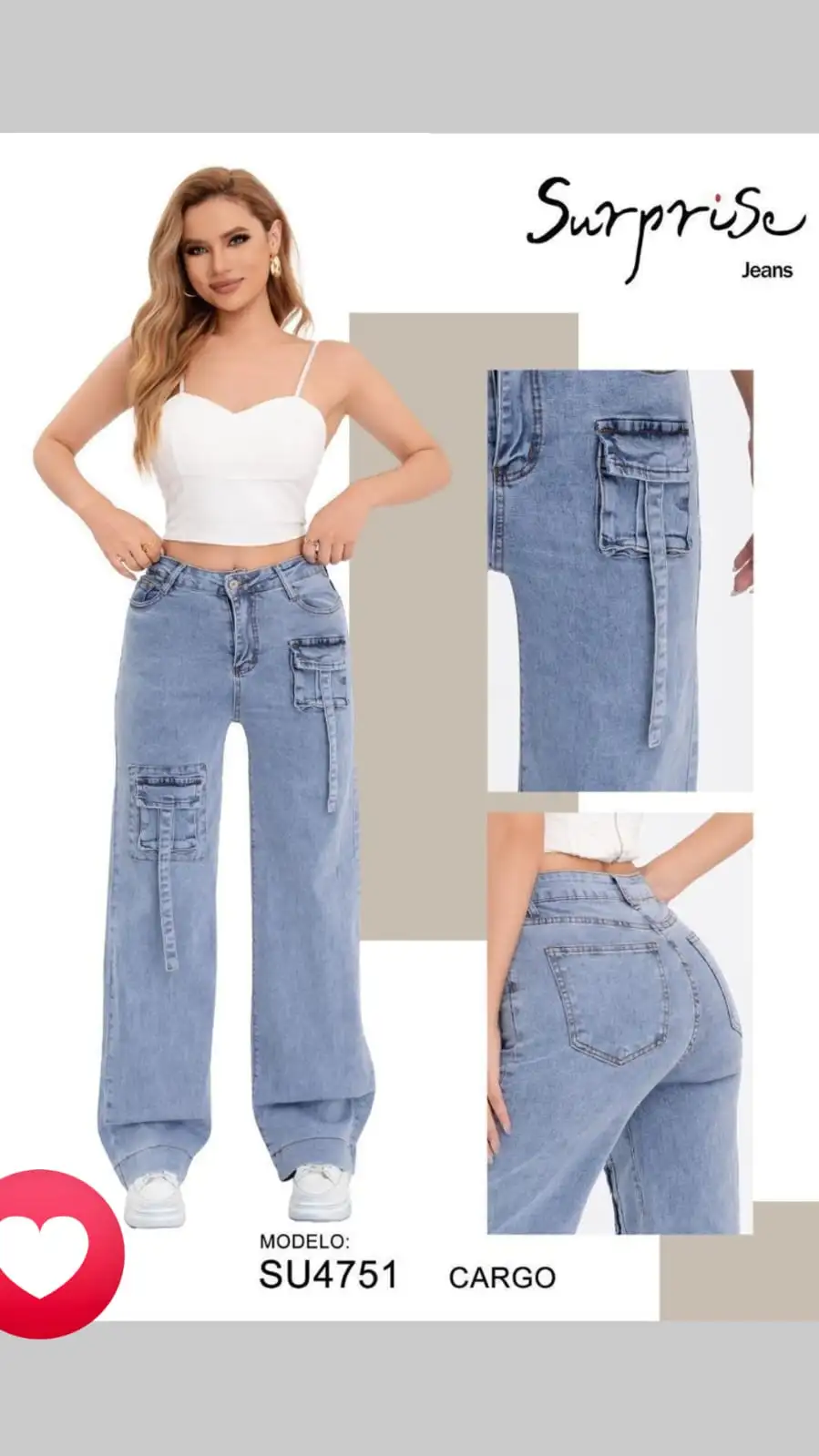 Jeans cargo