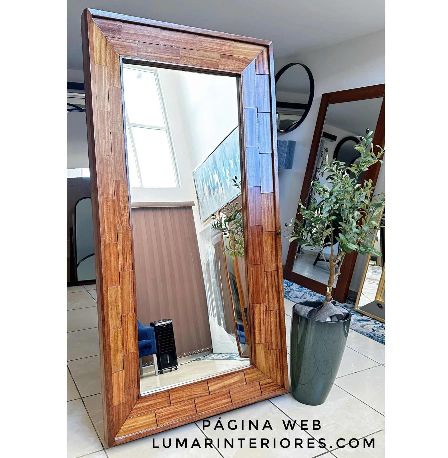 Espejo GRANATE Chapa Parota 2