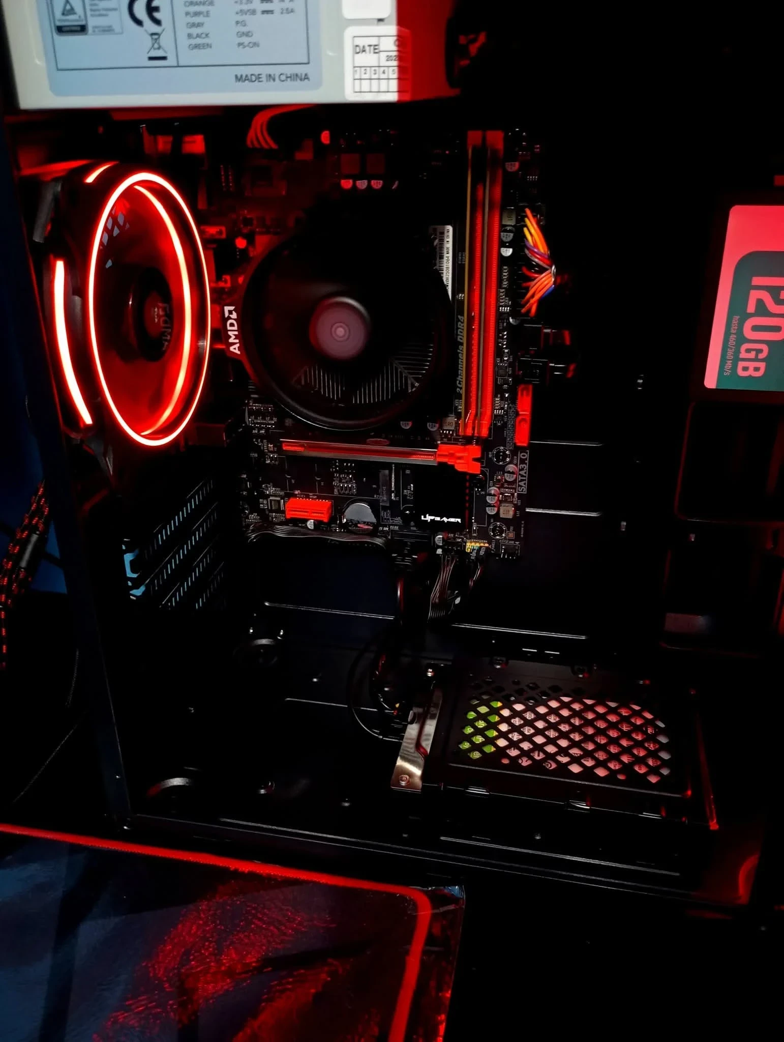 Pc Gamer y Diseño Nuevo .Comb.Completo ! Con Monitor 20" Nuevo  4