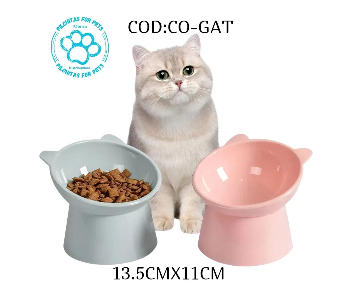 COMEDERO ALTO CARA DE GATO