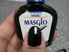 masglo negro esmalte