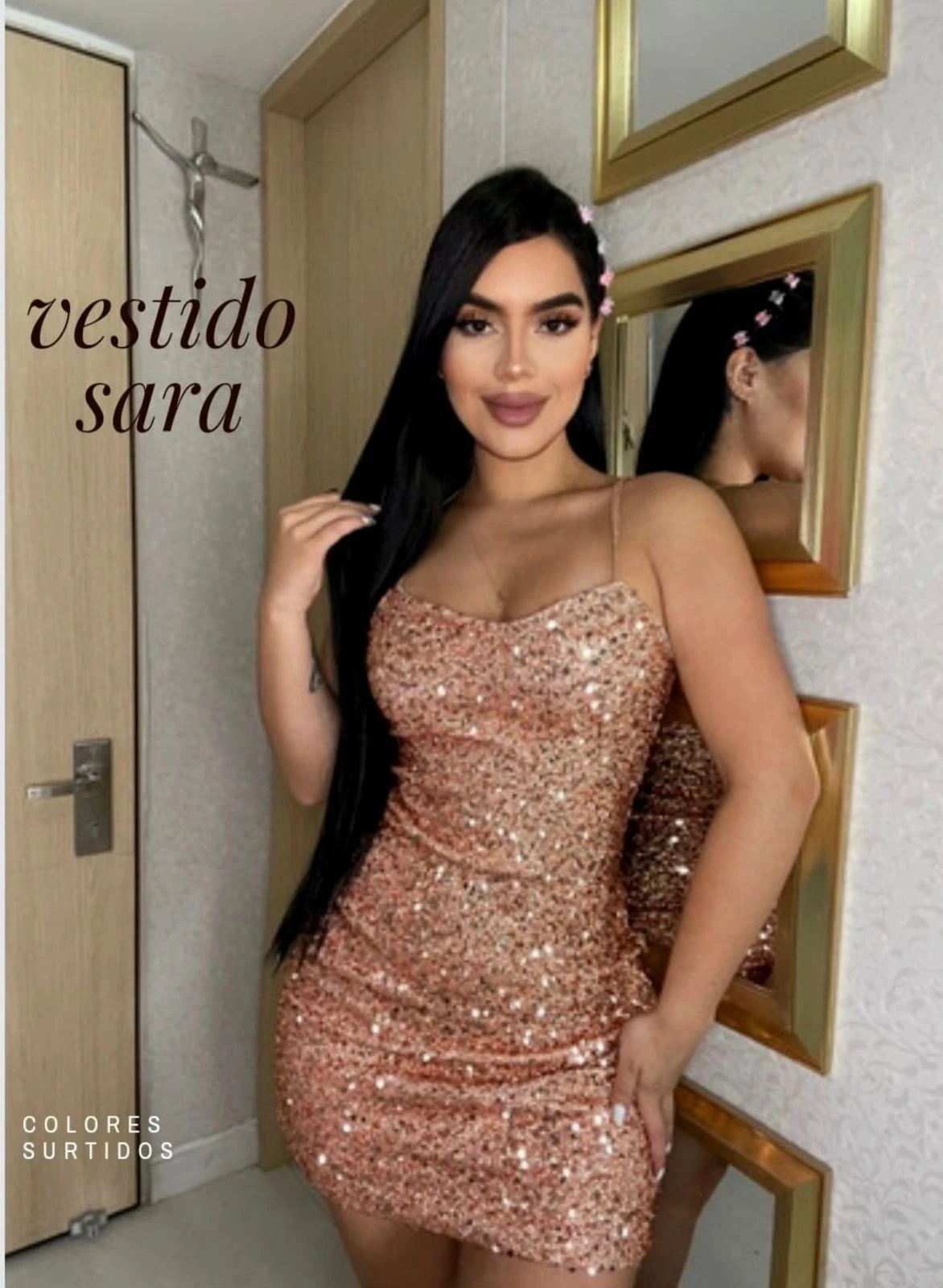 Vestido brillo