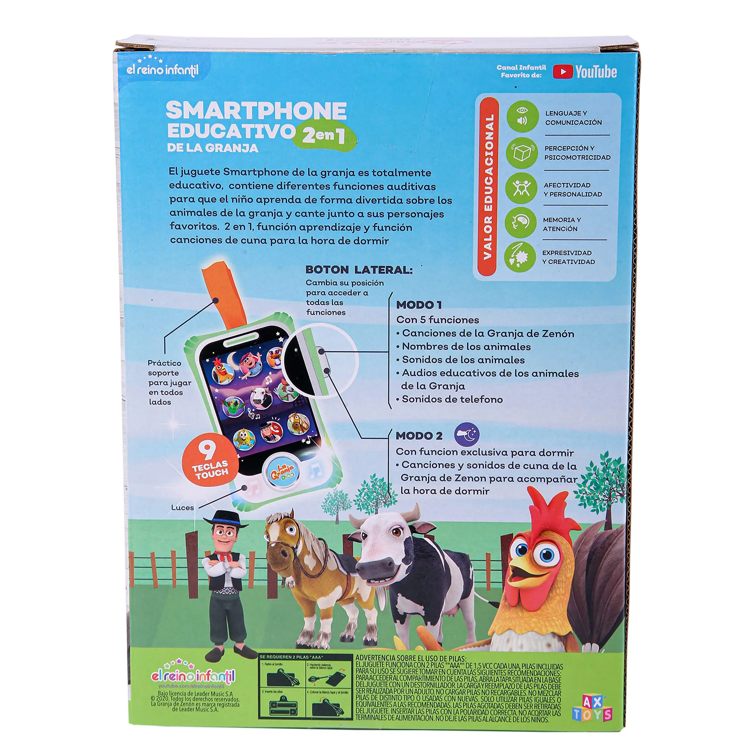 Smartphone Educativo "La Granja de Zenon" 4