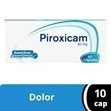 PIROXICAM 20 MG X 10 CAP COASPHARMA