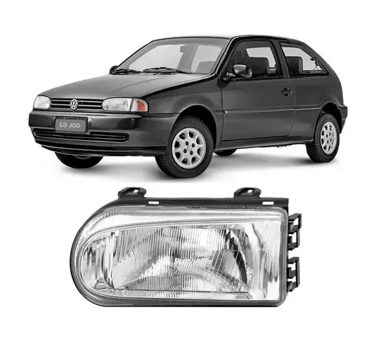 Farol Vw Gol / Parati / Saveiro G2 1996-1999 / FW63LEC / FW63LDC