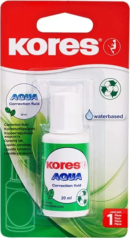 Corrector korex frasco de 20 ml brocha 4