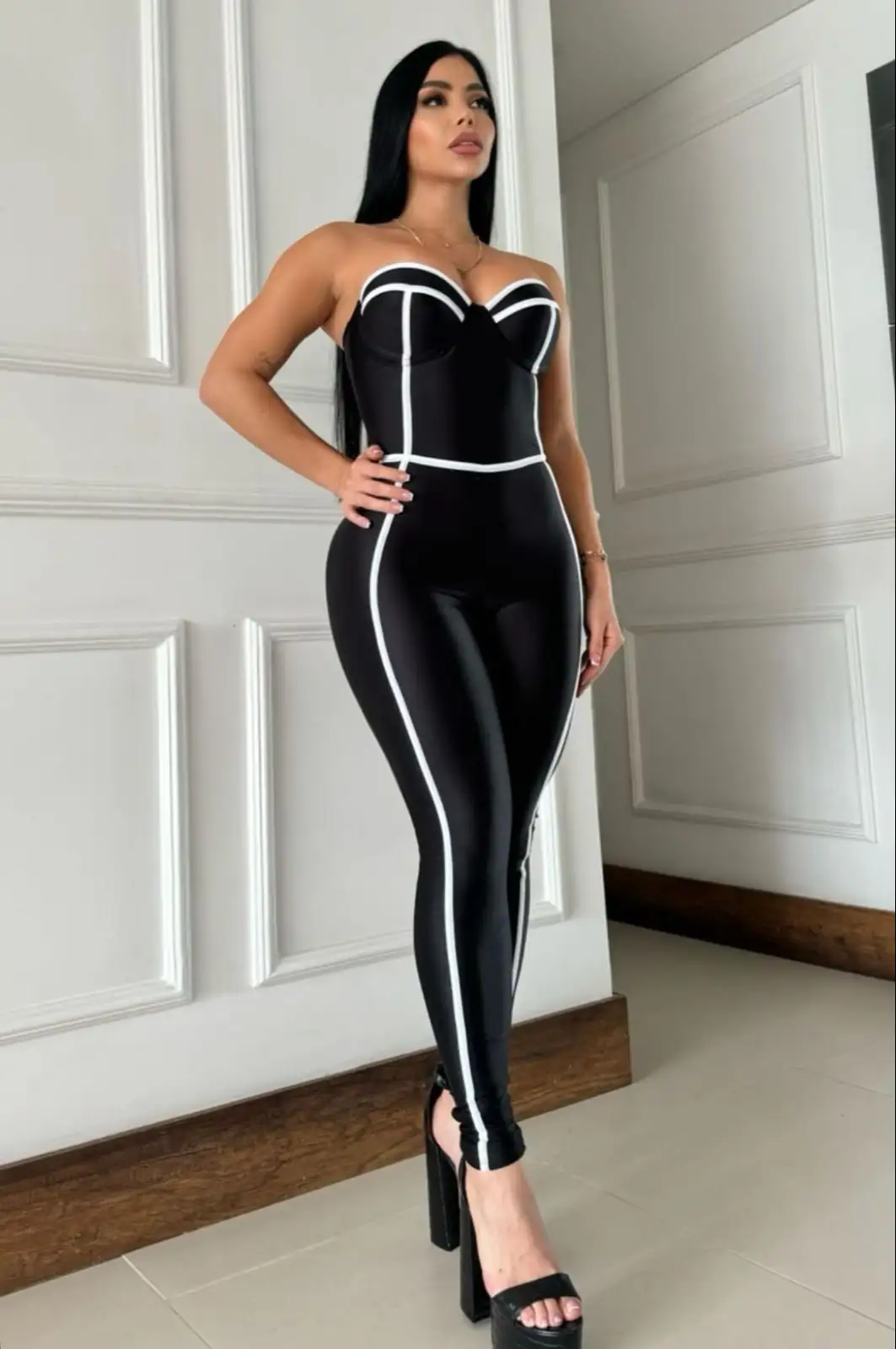 🥰🛍️ Hermoso enterizo strech