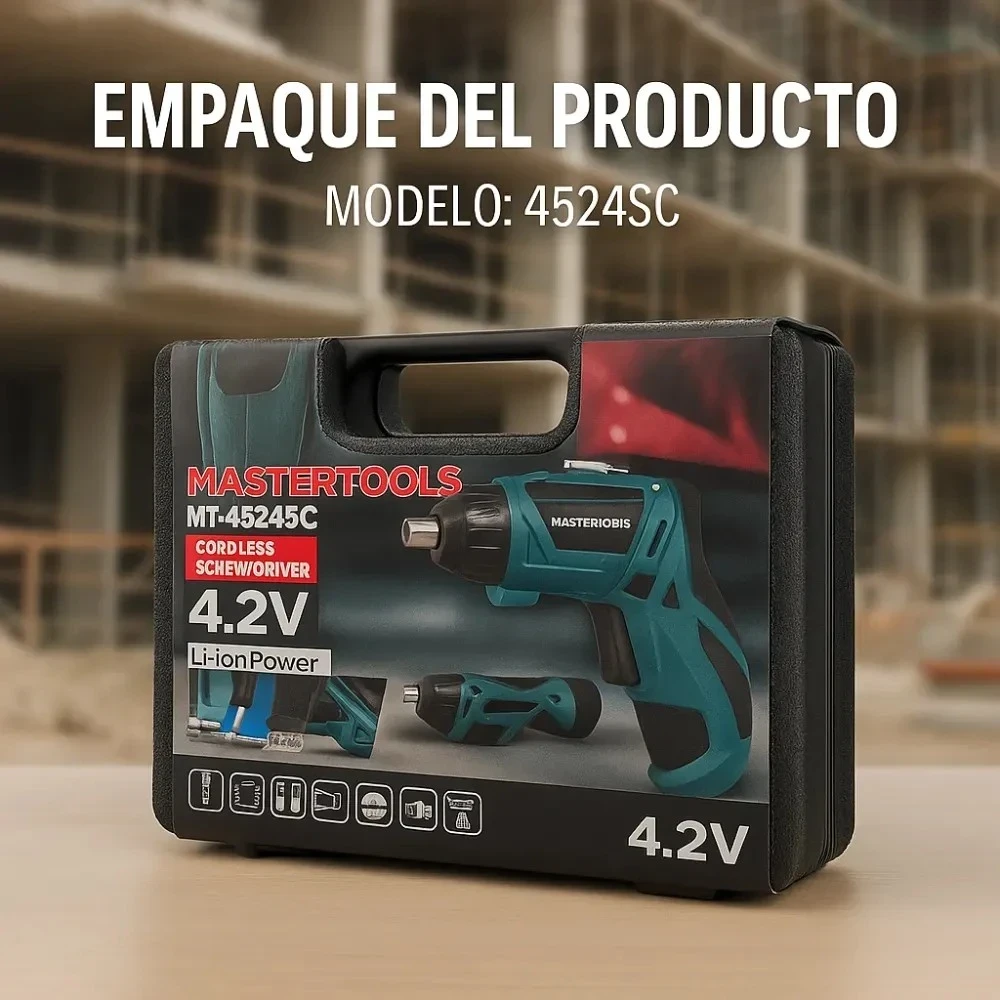 Destornillador Recargable de 4.2V. 2