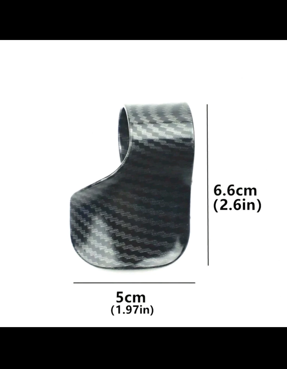Control de Asistencia para Acelerador de Moto - Fibra de Carbono 6