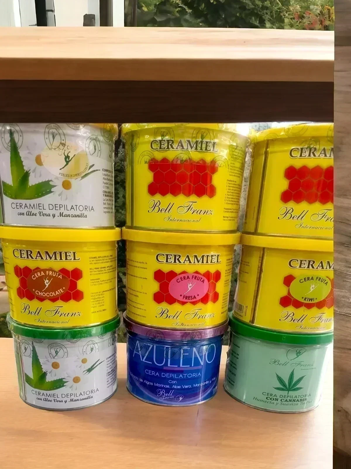 bell franz cera depilatoria x500 gr