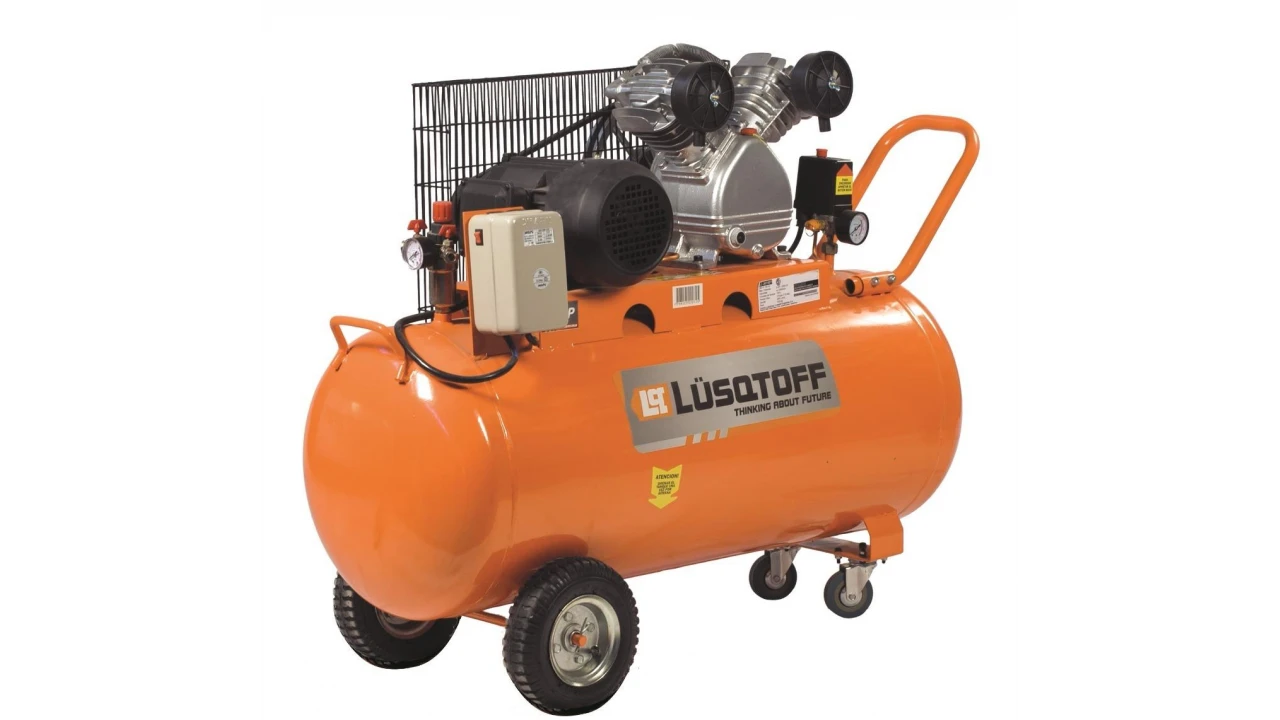 Compresor 3hp 150 litros lusqtoff