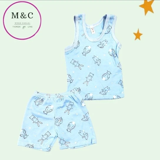 Conjunto shorts T-3