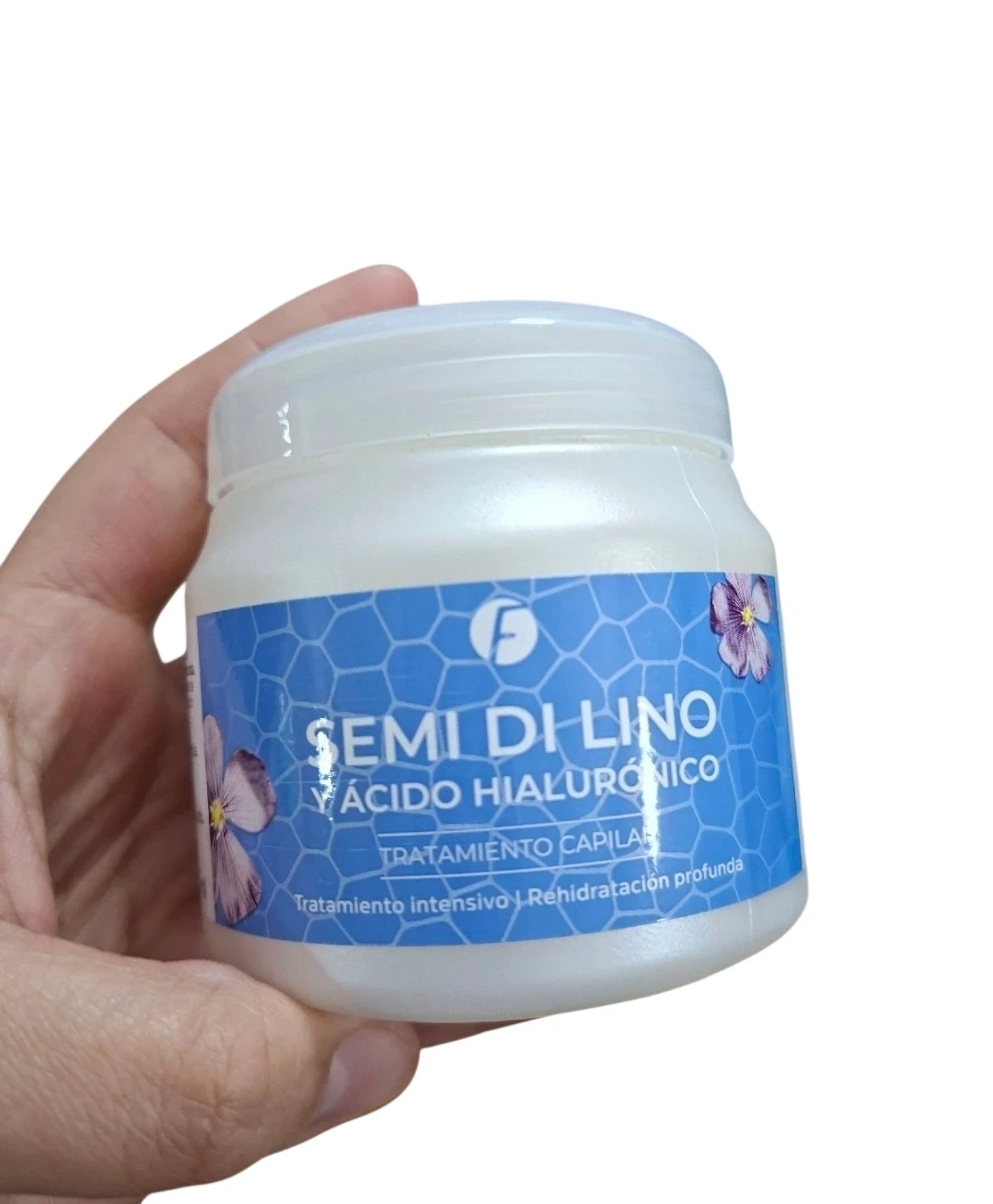 mascarilla semi di lino 