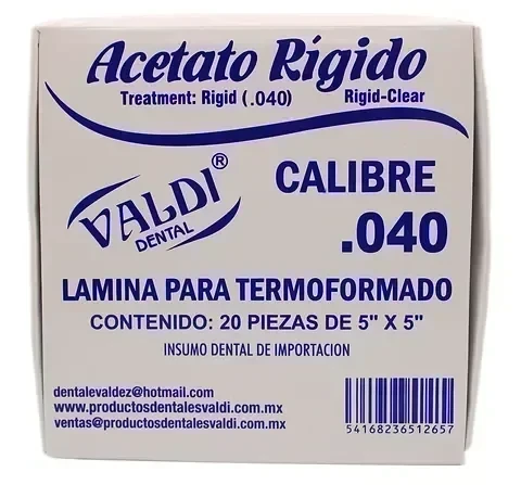 ACETATO 40 RIGIDO