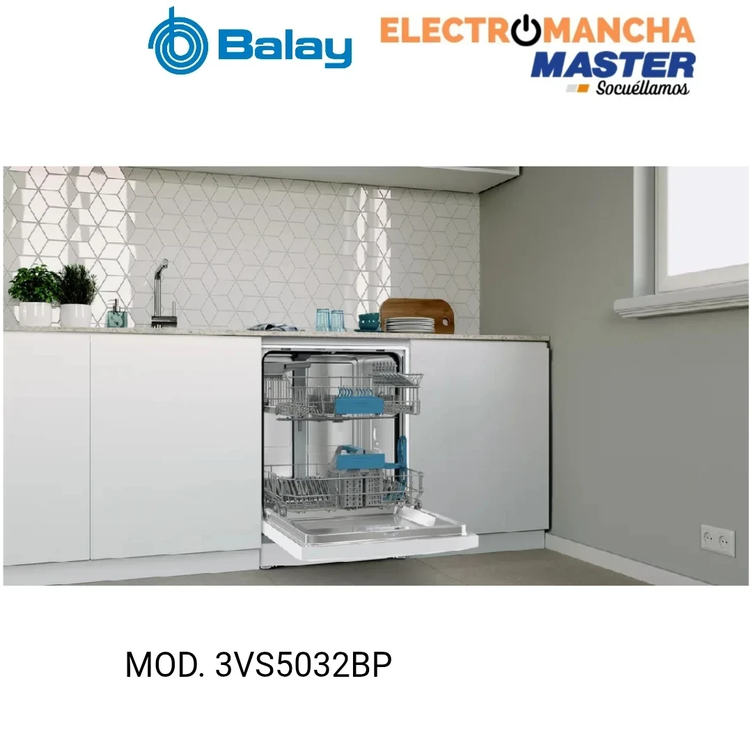 LAVAVAJILLAS BALAY 3VS5032BP 3 BANDEJA BLANCO 13 CUB. CLASE C 2